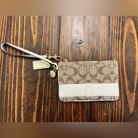 Coach Bags Coach Legacy Brown Wristlet With Strap, #Co849-41637 - Picture 7 of 11